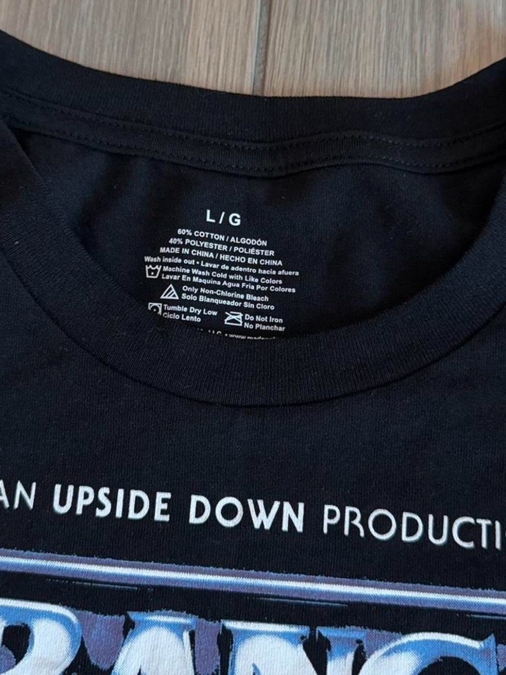 Stranger Things "The Rise of Vecna" Short Sleeve Tee - Black - Picture 2 of 4